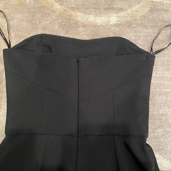 Karen Millen Black Tuxedo Strapless Jumpsuit - Picture 5 of 12